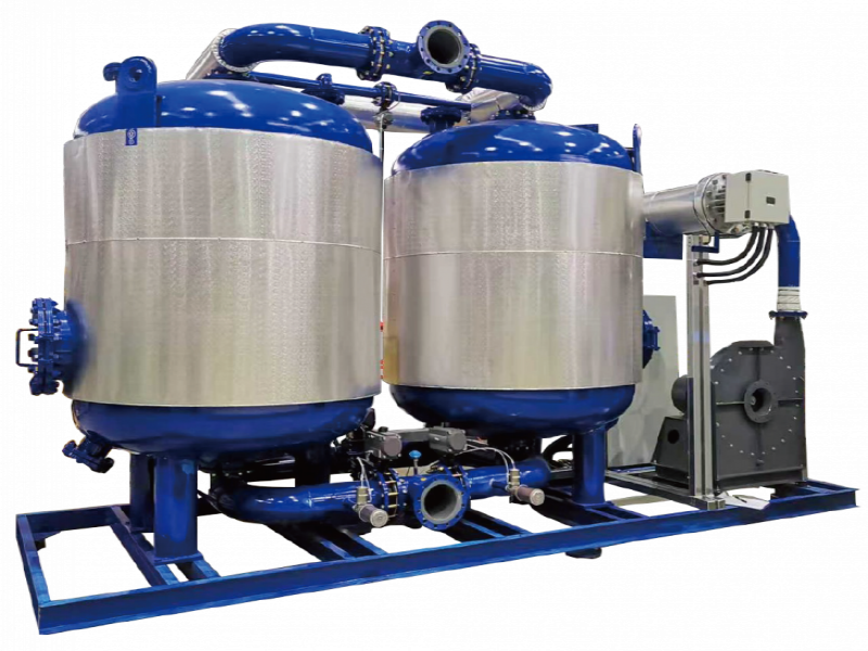  ESHB-ZP 零氣耗鼓風加熱再生吸附式乾燥機   