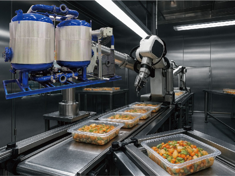 空氣乾燥機-應用於食品加工、食品包裝填充製作產業